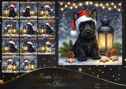 Christmas Cookie Lantern Pups 7