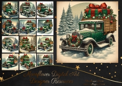 Christmas Trucks 1