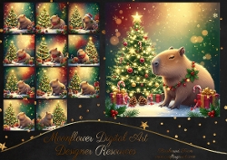 CUSTOMER REQUEST Festive Capybara 2