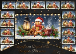 Festive Gingerbread 2