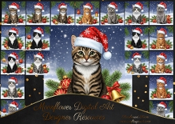 Christmas Cats 4