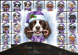 Candy cane Dogs 3