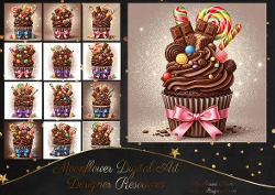 Candy Cupcakes