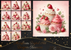 Strawberry Cupcakes 