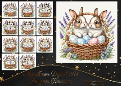 Easter Bunny basket 