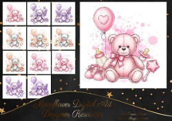 Baby girl bears
