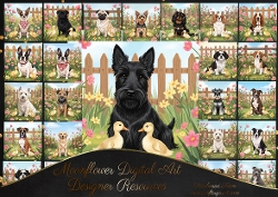 Easter/spring dogs 3