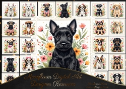 Floral pups 4