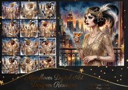 Art deco lady 1