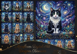 Beautiful cat portrait 1