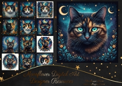 Beautiful cat portrait 2