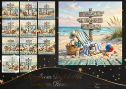 Beach sign 