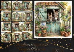 Donkey shed