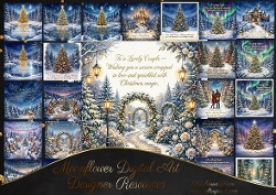 Beautiful Christmas wishes lovely couple