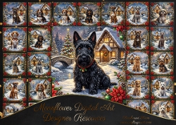 Festive dogs 3