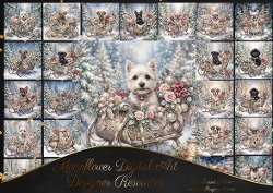 Festive sleigh pups 5