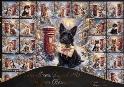 Festive post pups 4