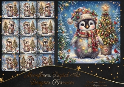 Festive pengie