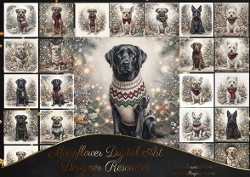 Festive dogs 5