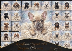 Dreamy snowflake pups 4