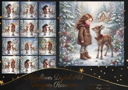 Little festive fawn