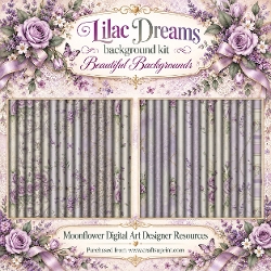 Lilac dreams background kit 