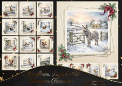 Winter stacked animals 2
