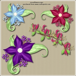 Berry flowers