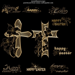 Easter wordart 2