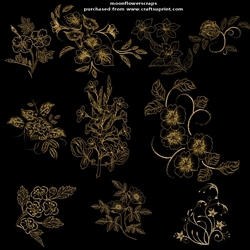 Gold Spring flowers
