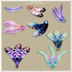 Jewelled Feathers