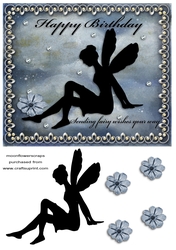 Fairy wishes card