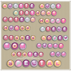 Word buttons