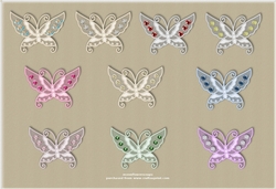 Lace Butterflies 