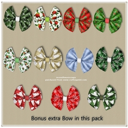 Christmas bows 2