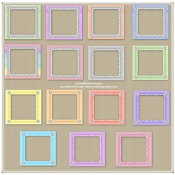 Border trim frames 