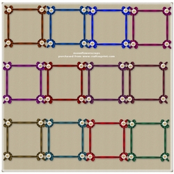 Pearl ribbon  frames 