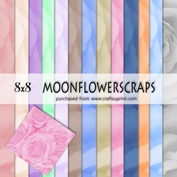 Pastel rose backgrounds 8x8