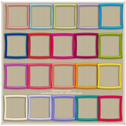 Shimmer pearl frames 