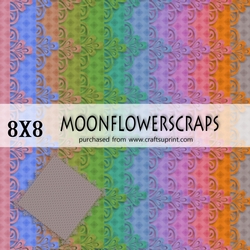 Lace border mats