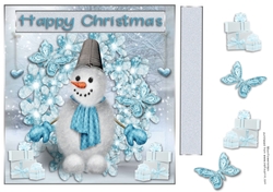 Cute Christmas snowman