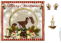 Merry Christmas Cavalier King Charles Spaniel