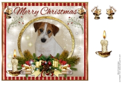 Merry Christmas Jack Rusell 