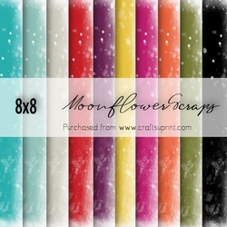 Snow border backgrounds 8x8