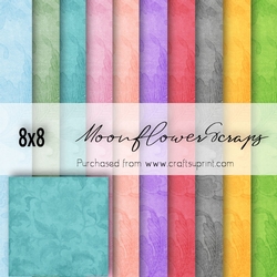 Pastel floral backgrounds 8x8