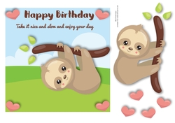 Happy Birthday Sloth