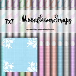 7x7 Checked corner backgrounds