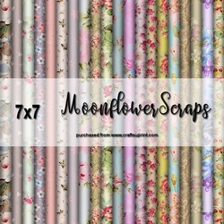 7x7 Shabby chic backgrounds 1