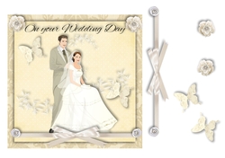 7x7 wedding yellow butterflies