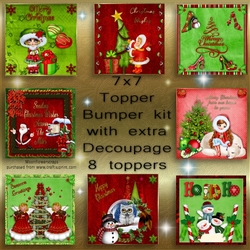 7x7 Christmas greetings bumper kit